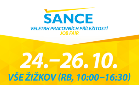 We invite you to the traditional Job Fair ŠANCE – October 24-26, 2023 in the Rajska Building!