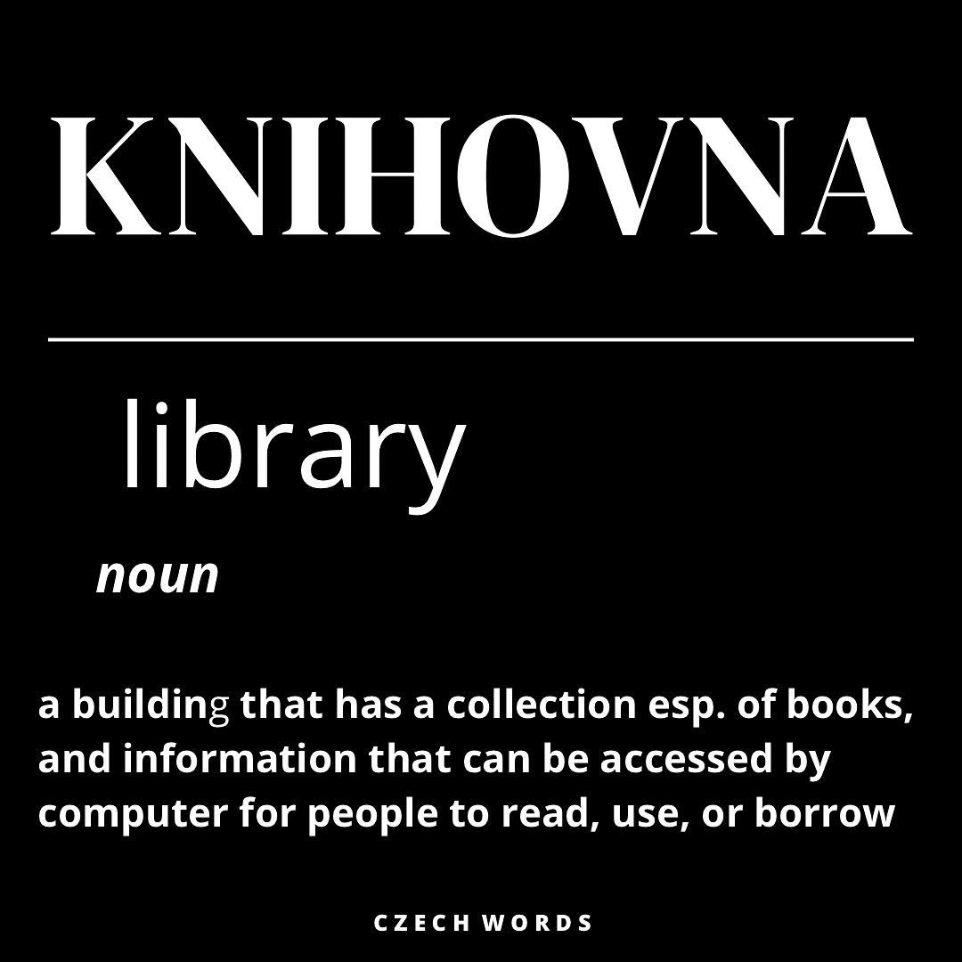 Exam season is here: where the KNIHOVNA becomes your second home📚
#czechword #learnczech #internationalstudents #czechlanguage #library #knihovna #examseason