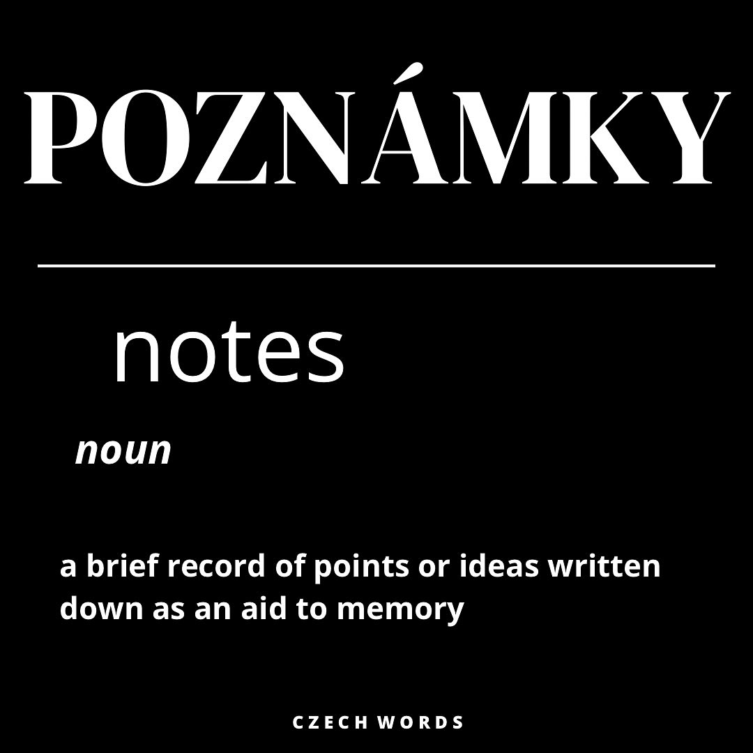 Still in those days when it’s just us, our POZNÁMKY, and the never-ending exam prep.📚🥱
#czechword #learnczech #czechlanguage #internationalstudents #studyinczechrepublic #studyinprague