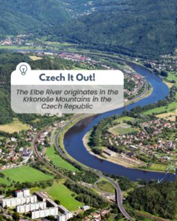 Czech It Out!
Did you know that the Elbe River (Labe) starts in the Krkonoše Mountains in the Czech Republic and flows through Germany all the way to the North Sea? 🌊 This major Central European river passes cities like Hradec Králové and Ústí nad Labem, and even meets the Vltava at Mělník!

Curious to learn more? Check out our stories! 📲

#czechitout #facts #czechfacts #elberiver #labe
