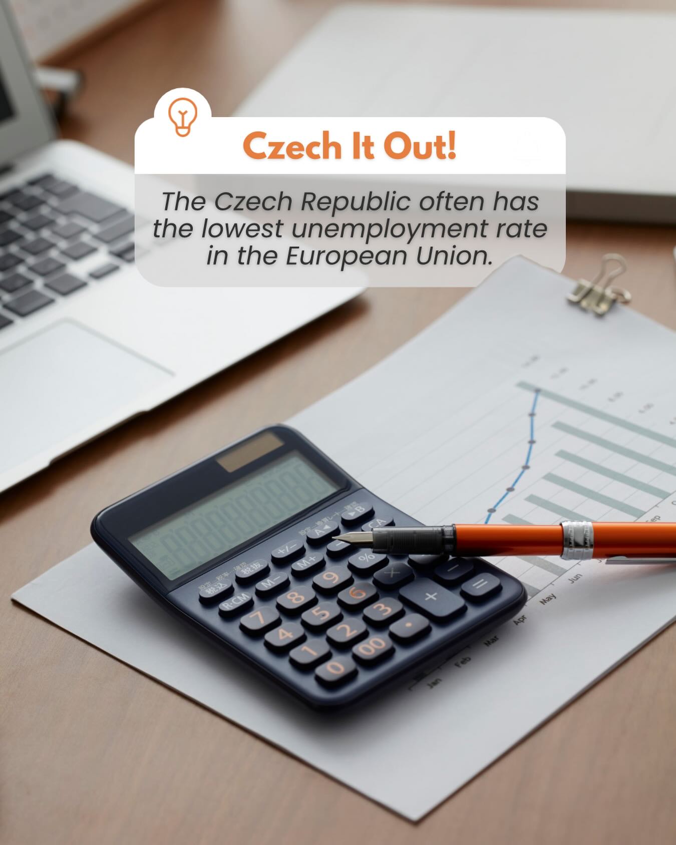 💡 Did you know that the Czech Republic consistently maintains one of the lowest unemployment rates in the European Union?
This is largely supported by its highly developed industrial base, strong manufacturing sector, and strategic location at the heart of Europe.
#czechfacts #czechitout #czechrepublic #studyinczechrepublic