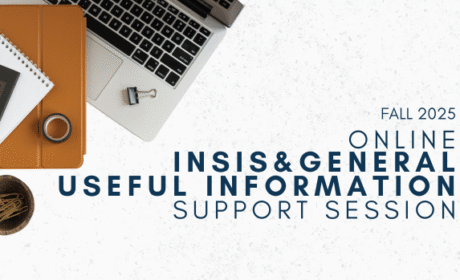 Online Support Session 3: InSIS + General Useful Information