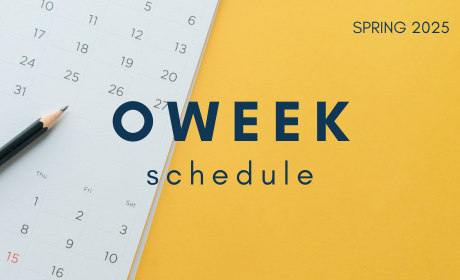 Orientation Week Spring 2025 – Programme Published