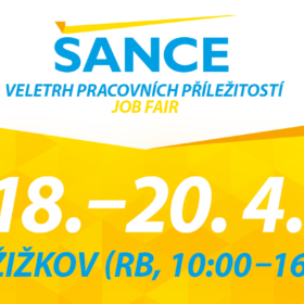 We invite you to the traditional Job Fair ŠANCE – April 18-20, 2023, in the Rajska Building!