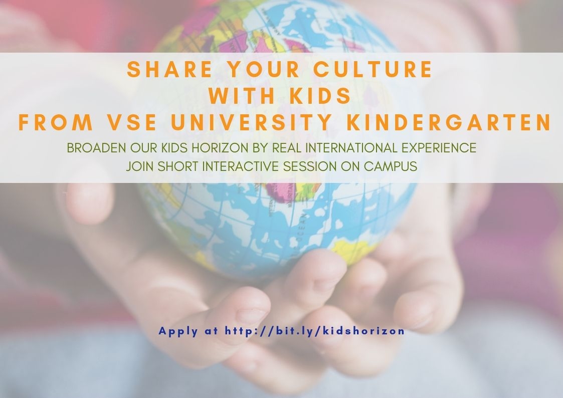 Share your culture with kids from VSE university kindergarten