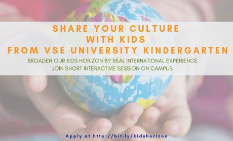 Share your culture with kids from VSE university kindergarten